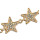 N-6845 1 color Fashion Gold Plated Choker Necklace Inlay Metal Simple Star Adjustable Necklaces for Women Jewelry