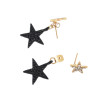 E-4117 Fashion Five-pointed Star Shape Leaf Pendant Drop Earrings For Women Boho Vintage Party Jewelry