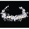 F-0413 Bridal Wedding Hair Accessories Gold Silver Crystal Pearl Handmade Headpiece Women Headbands Jewelry