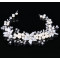 F-0413 Bridal Wedding Hair Accessories Gold Silver Crystal Pearl Handmade Headpiece Women Headbands Jewelry
