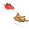 P-0375 2 Style Fashion Retro Gold Plated Birds Brooch Pins Pearl Shell Brooches Match All Clothing for Man Women