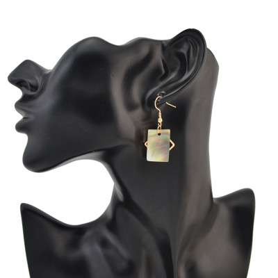 E-4128 New Fashion European 3 styles Hook Dangle Charm Earrings for Women Jewelry