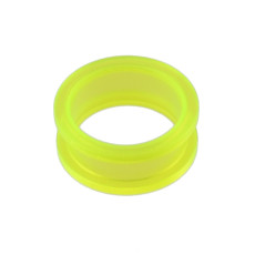 I-0016 Green Circle Ear Plug  Body Piercing