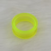 I-0016 Green Circle Ear Plug Body Piercing