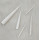 I-0021 Wholesale 12Pcs White Taper Expander Ear Plug Multi Gauge Body Piercing