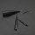 I-0023 12pcs/set Gauge Taper Black UV Expander Ear Plug Body Piercing