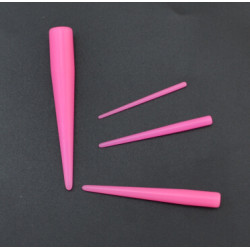 I-0024 Wholesale Lots 12Pcs Taper Expander Ear Plug UV Body Jewelry