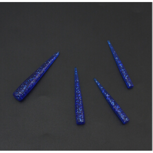I-0035 4 Size 4/5/6/8mm Flash Taper Expander Ear Plug Gauge Body Luminous Piercing Bulk 12Pcs