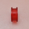 I-0058 Red Circle Ear Plug Body Piercing