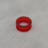 I-0058 Red Circle Ear Plug Body Piercing
