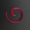 I-0056 12Pcs/Set Acrylic Spiral Taper Horn Snail Stretcher expander Piercing Body Accessories