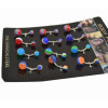 I-0045 12pcs/Set Dozen Belly Button Navel Rings Ear Bar Steel Piercing