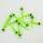 I-0034 2 Size 5/8mm Flash Taper Expander Ear Plug Gauge Body Piercing Bulk 12Pcs