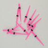 I-0022 2Size 3/4MM Wholesale 12Pcs Pink Taper Expander Ear Plug Multi Gauge Body Piercing