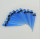 Multi Gauge Blue Taper Stretcher Expander Ear Plug Body Piercing Lots 12Pcs I-0028