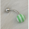 I-0052 12pcs Acrylic Belly Button Ring helix Belly bar Navel Rings Body Piercing Jewelry