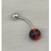 I-0052 12pcs Acrylic Belly Button Ring helix Belly bar Navel Rings Body Piercing Jewelry