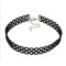 N-6855 4 Styles New Fashion Black Hollow Leather Choker Necklaces For Women Boho Wedding Party Jewelry