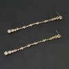E-4140 EFashion Korea Style Luxury Chain Charm Crystal Rhinestone Dangle Earring for Women Jewelry
