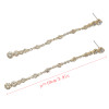 E-4140 EFashion Korea Style Luxury Chain Charm Crystal Rhinestone Dangle Earring for Women Jewelry