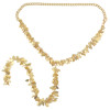 N-6861 New 2 color Fashion jewelry Silver Gold Plated Pendant Long Chain Choker Necklace for Women British Style