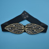 N-6864 2 Colors Fashion PU leather European Style Glod Black Plated Sexy Belt Waist for Women Jewelry