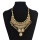 N-6863 2Colors Vintage Silver Gold Choker Necklace Crystal Rhinestone Women Statement Necklace Fashion Jewelry