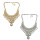N-6863 2Colors Vintage Silver Gold Choker Necklace Crystal Rhinestone Women Statement Necklace Fashion Jewelry