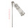 F-0434 3 Styles Vintage Silver Long Tassel Hair Sticks for Women Lady Hairpins Jewelry Hair Accessories