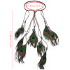 F-0429 Fashion Handmade Ethnic Gypsy Rope  Feather Hairbands Women Boho  Hairband Hair Accessory
