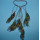 F-0429 Fashion Handmade Ethnic Gypsy Rope  Feather Hairbands Women Boho  Hairband Hair Accessory