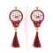 E-4175 4 Color Fashion Boho Long Feather Drop Earrings Gold Plated Tassel Party Dangle Earring Birthday Gift