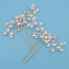 F-0437 2PCS/1Set  Fashion  Hair Clasp Pearl  Chopstick Hair Stick Accessories Hairpin for Women Jewelry