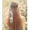 F-0444 New Handmade Bohemian Feather Headbands Festival Hippie Headdress Hiar Accessories Fashion Jewelry