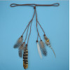 F-0444 New Handmade Bohemian Feather Headbands Festival Hippie Headdress Hiar Accessories Fashion Jewelry
