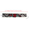 N-6887 Fashion Bohemian Red Flower Thread White Velvet Choker Necklaces for Women Party Jewelry Gift