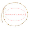 N-6889 Bohemian Gold Silver Metal Color Choker Necklace Women Simple Jewelry Wedding Party Statement Necklace