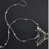 N-6891 3 style New Fashion Silver Plated Butterfly Leaf Flower Shaped Choker Necklace Women Fashion Jewelry