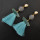 E-4193 4 Colors Fashion Pearl Charm Drop Stud Tassel Earring for Women Jewelry