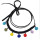 N-6893 Multilayer Chokers Necklaces For Women Geometric Round Ball Pendant Necklace Collares Fashion Jewelry 2017