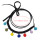 N-6893 Multilayer Chokers Necklaces For Women Geometric Round Ball Pendant Necklace Collares Fashion Jewelry 2017