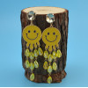 E-4198 Fashion Jewelry Face Smile Crystal Charm Drop Stud Earring for Women Jewelry