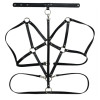 N-6904 2 Color New Design Punk Leather Sexy Bondage Straps Bra Body Harness Belt Body Chain Women Body Jewelry