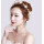 F-0448 New Arrival Bridal Headbands Handmade Flower Shape Pearl Wedding Hair Jewelry Accessories