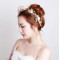 F-0448 New Arrival Bridal Headbands Handmade Flower Shape Pearl Wedding Hair Jewelry Accessories