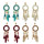 E-4209 3 Colors New Fashion Women Gold Metal Shell Feather Long Tassel Drop Dangle Earring Bohemian Party Jewelry