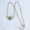 N-5486 Bohemian Vintage Pendant Dangle Phoenix Shape Bronze plated Charm Chain Dangle Necklace for Women Jelwery
