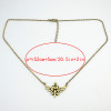 N-5486 Bohemian Vintage Pendant Dangle Phoenix Shape Bronze plated Charm Chain Dangle Necklace for Women Jelwery