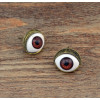 E-1152 1Color European style Eye Stone Alloy Simple Stud Earring For Women Jewelry