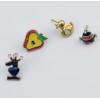E-1159 European style Crown Apple Alloy Simple Stud Earring For Women Jewelry
